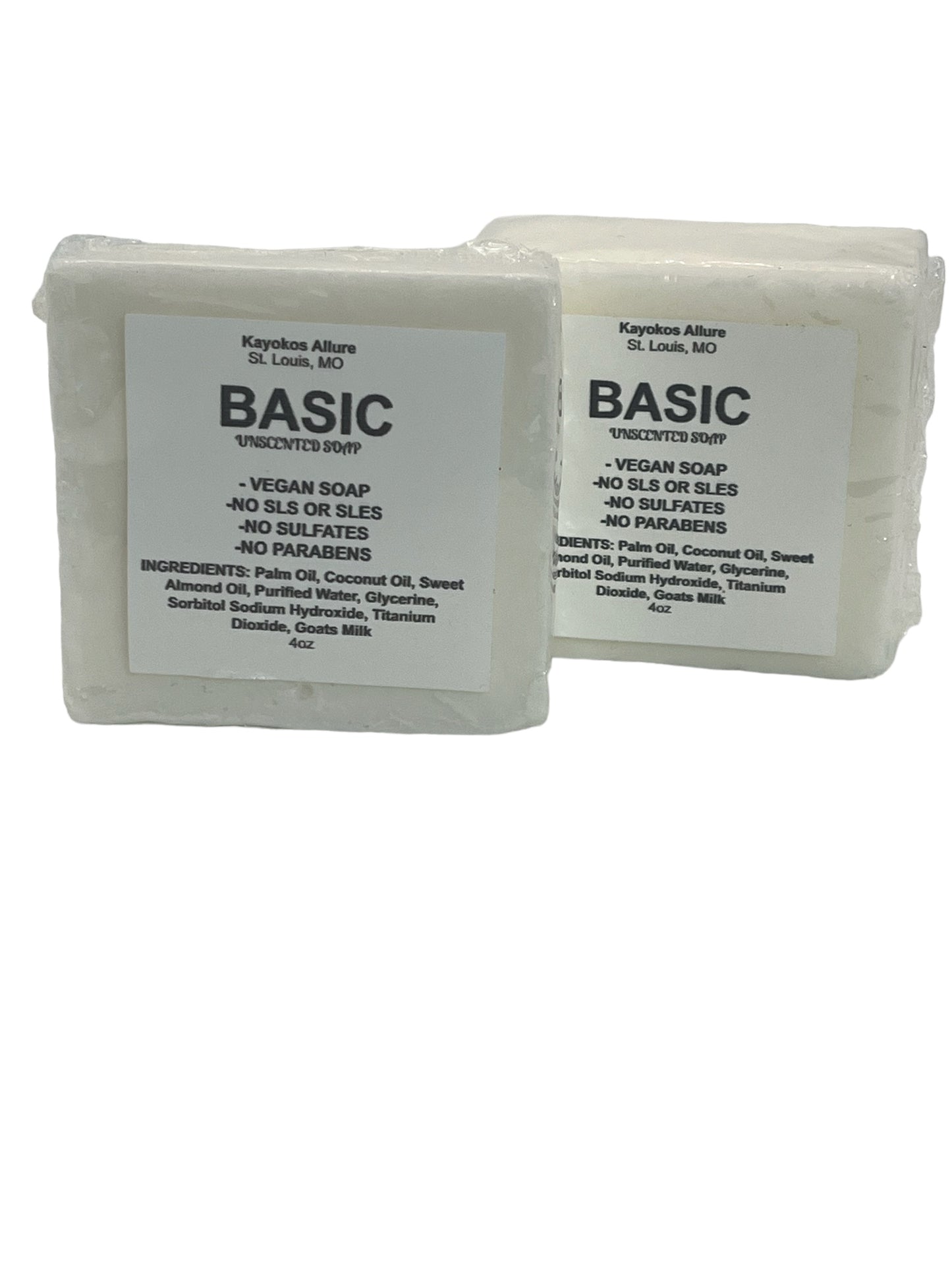 Basic Soap (unscented) 4oz