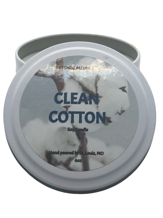 Clean Cotton Travel Tin