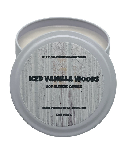 Iced Vanilla Woods Travel Tin