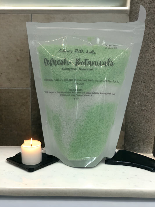 Refresh + Botanicals Luxury Bath Salts