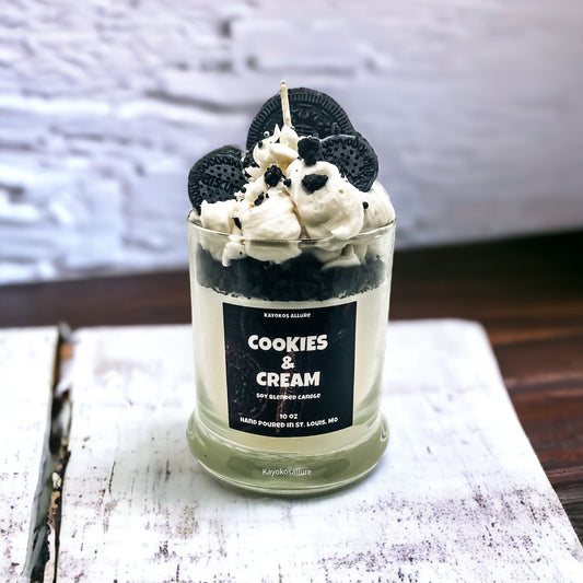 Cookies & Cream Dessert Candle